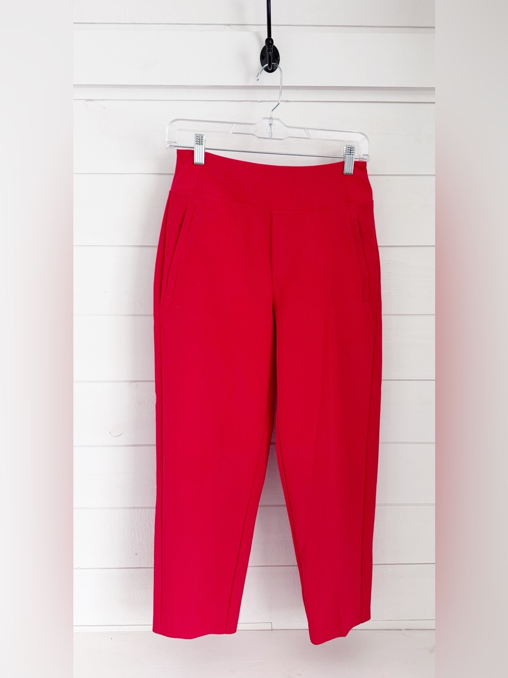 Athleta Endless High Rise Pull-On Pants in Bright Red - new
